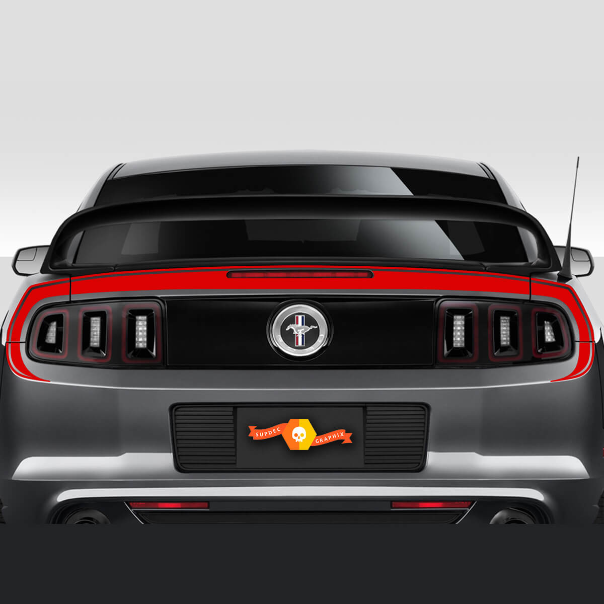 Accent Stripe Rear Side Vinyl Decal Sticker for Musclecar Musclecarmodel 2013-2014