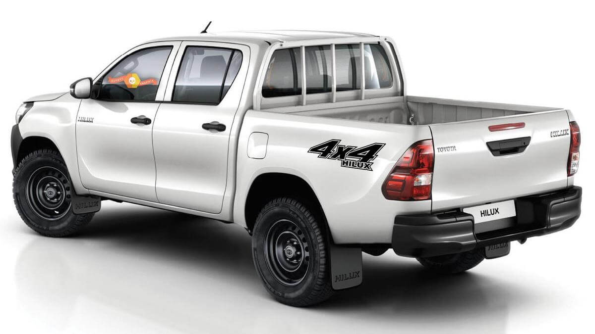 TOYOTA 4X4 HILUX 2x body Vinyl Decal stickers graphics emblem logo