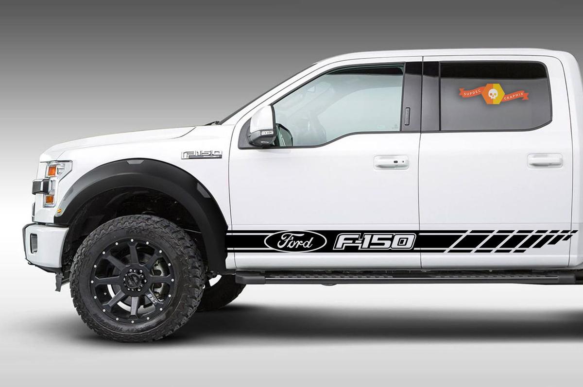 Ford Raptor F150 2x Racing Stripes graphics vinyl decal sticker logo