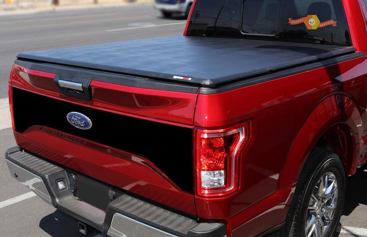 2015-2017 FORD F-150 Tailgate Blackout decal vinyl graphics kit