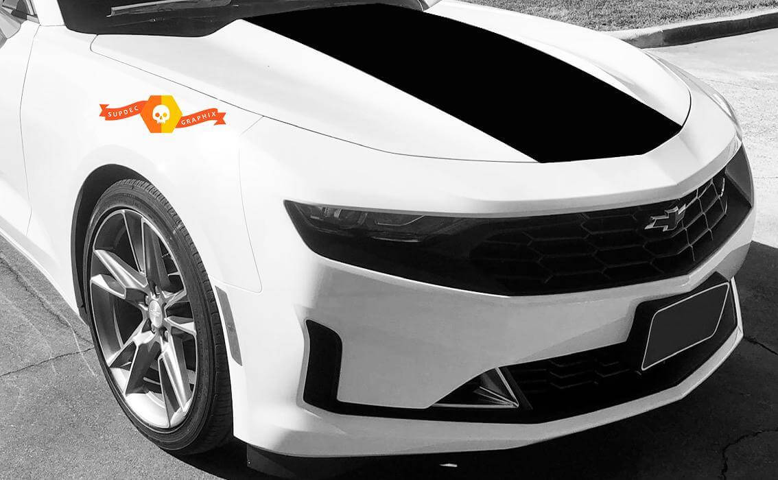 Stinger Style Hood Spider Stripes Vinyl Graphic for Chevrolet Camaro 2019