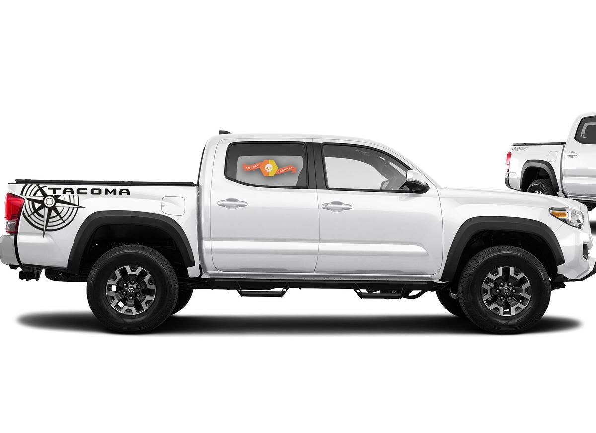 Toyota Tacoma TRD side bed graphics decal sticker model 9