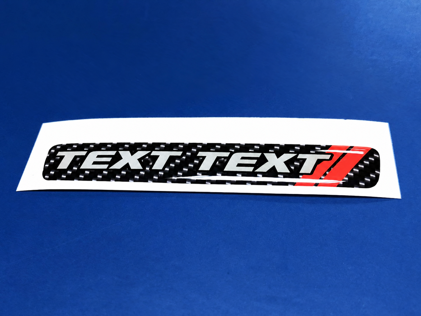 Scat Pack Style TEXT TEXT Red Carbon Fiber Domed Strip Steering Wheel Vinyl Decal Sticker for Dodge Challenger