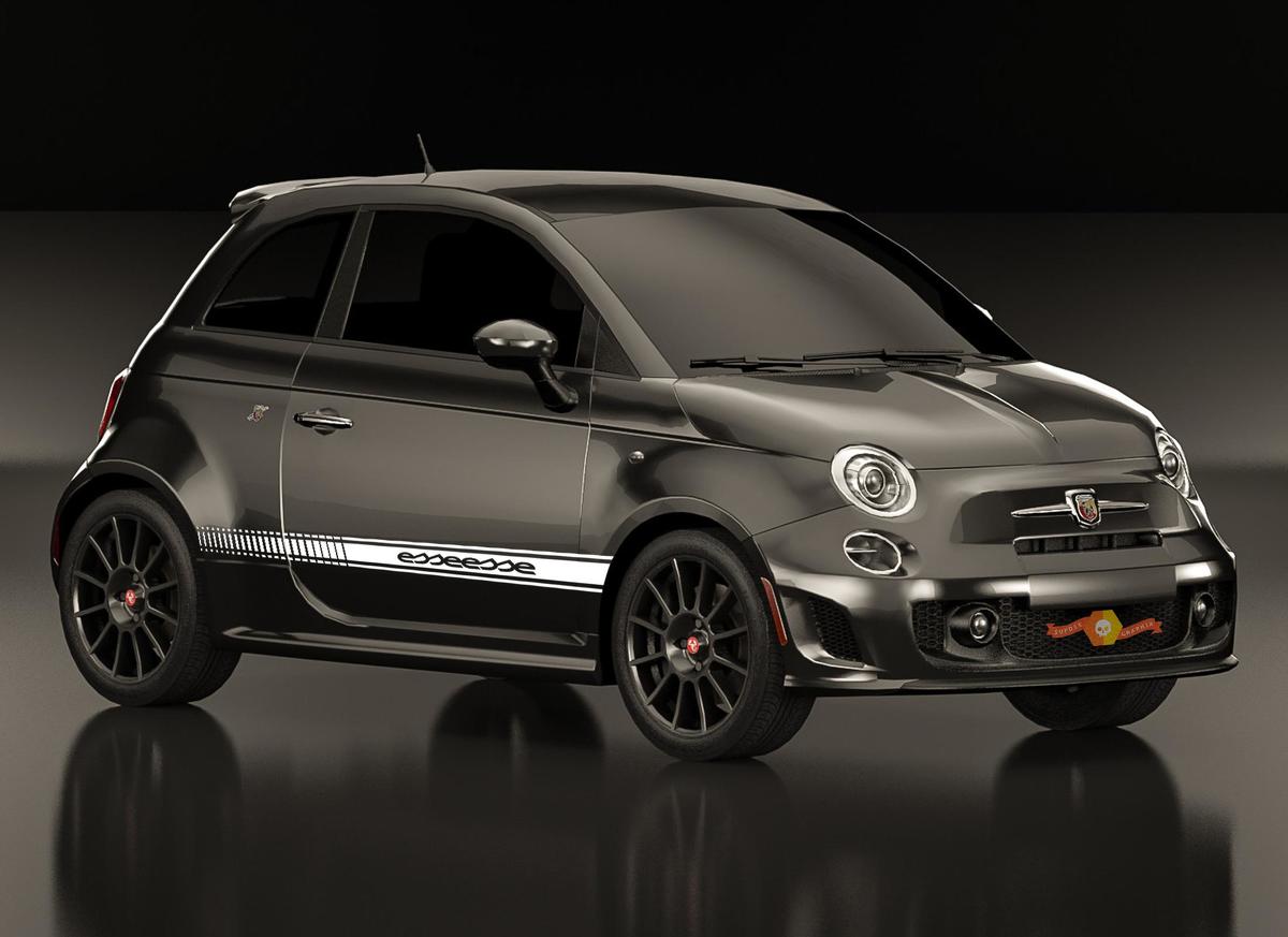 Fiat 500 - Abarth Skorpion - Decal Sticker Graphics - N° 7869