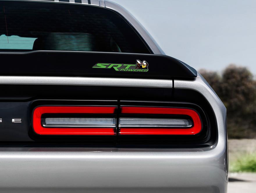 Scat Pack Challenger oder Charger SRT Powered Abzeichen Emblem Kuppel Aufkleber Dodge Scatpack
