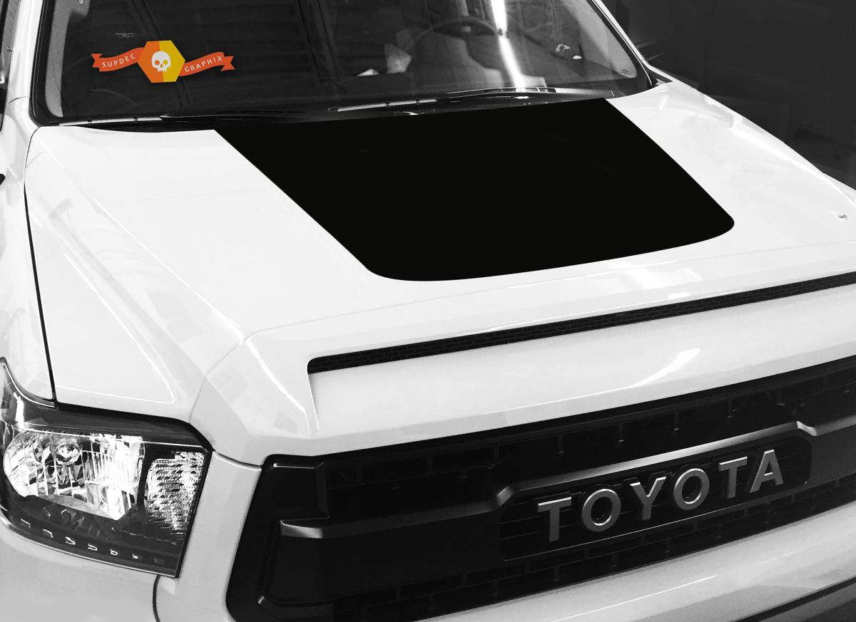2014-2018 Toyota Tundra Hood Aufkleber Grafik BLACKOUT