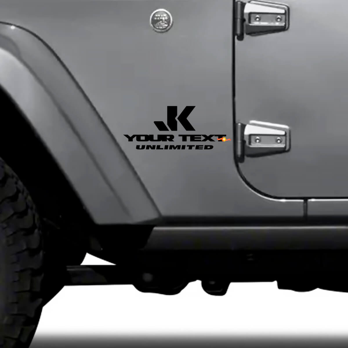 Sticker Decal for Jeep Wrangler Unlimited CJ TJ YK JK XJ