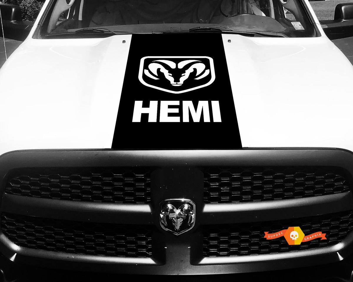 1500 2500 3500 Truck Vinyl Racing Decals Stripe Hemi Ram Dodge Hood Stickers  #74