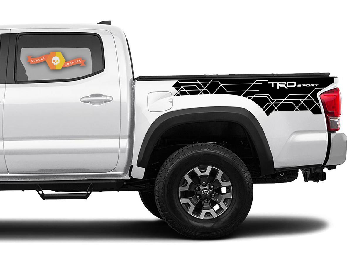 Product Toyota Tacoma 2016 2020 Trd Sport Side Kit Vinyl Decals Graphics Sticker