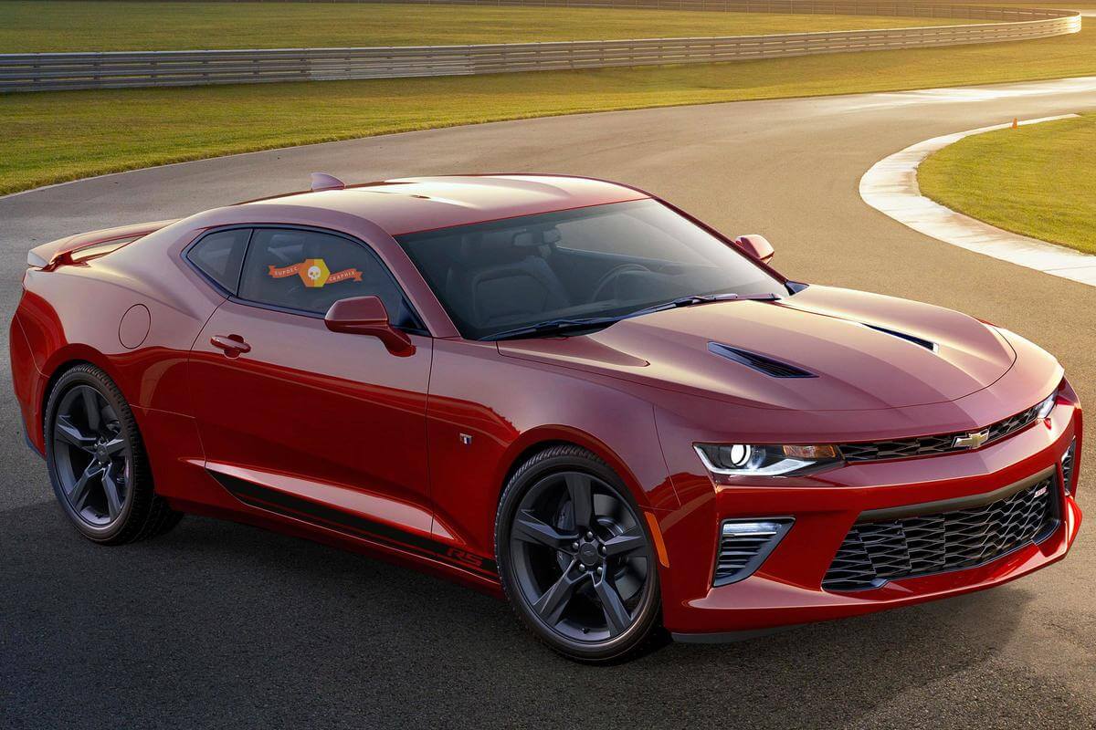 RS Rocker Panel Stripes Vinyl Decals For Chevrolet Camaro 2016-2018