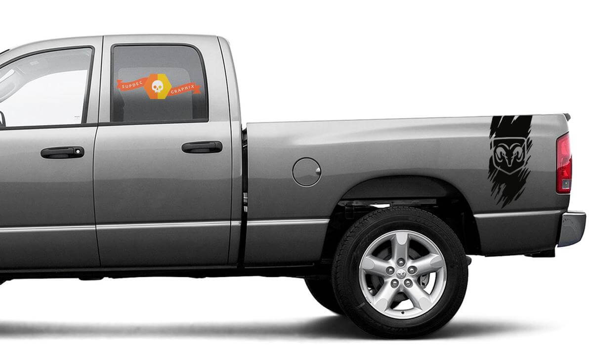 Decal Sticker Vinyl Graphic Truck Bed Side Stripes for Dodge Ram 1500 2500 3500