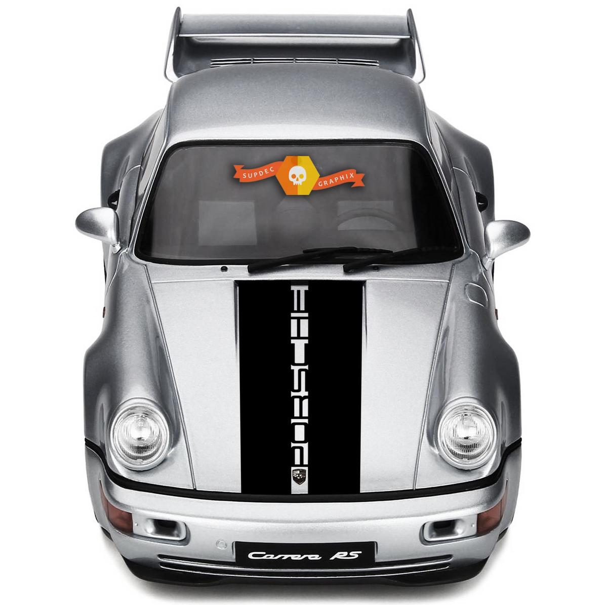 Porsche 911 Hood Central Stripe Aufkleber Aufkleber
