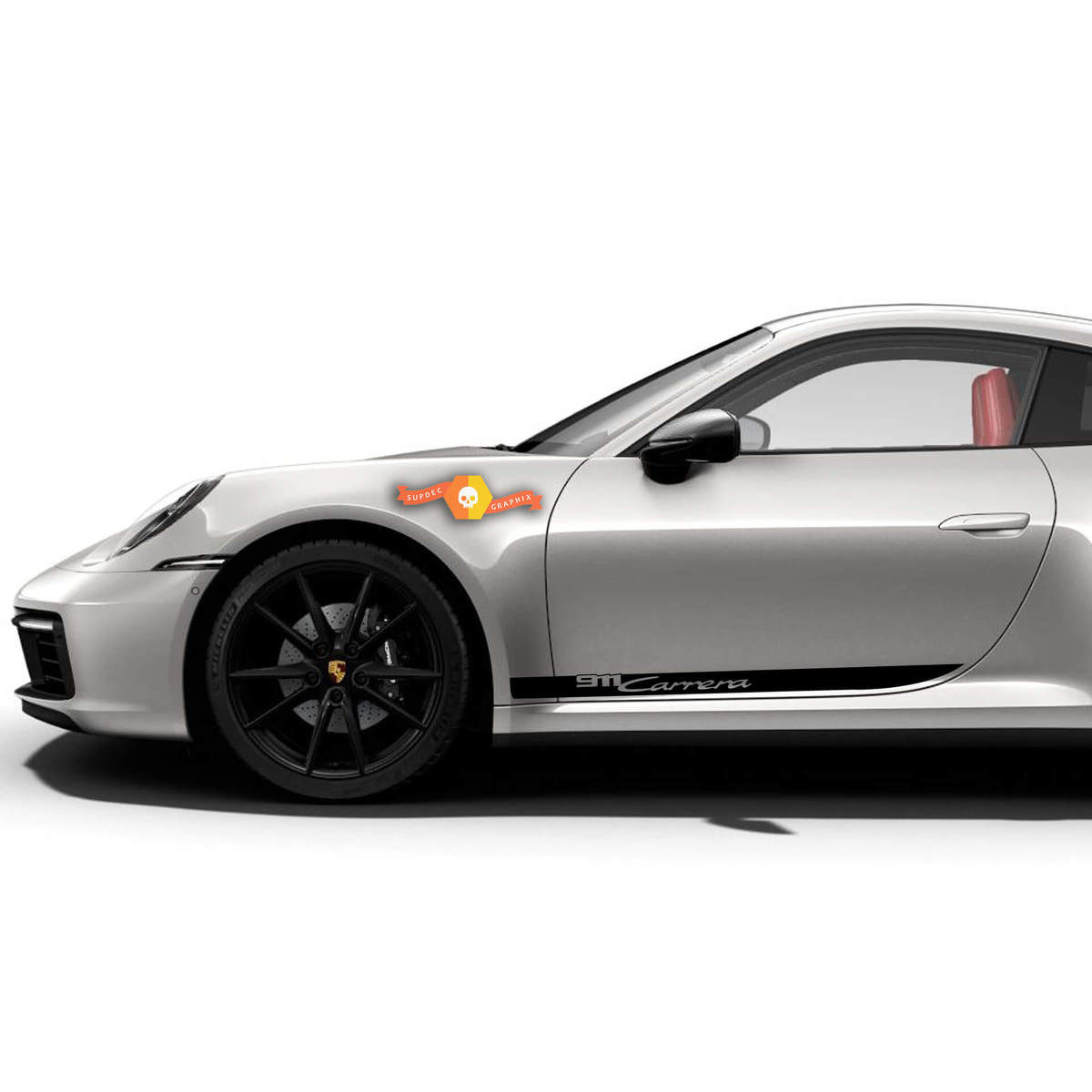 Porsche 911 Carrera 2020 Seitenstreifen Kit Aufkleber Aufkleber