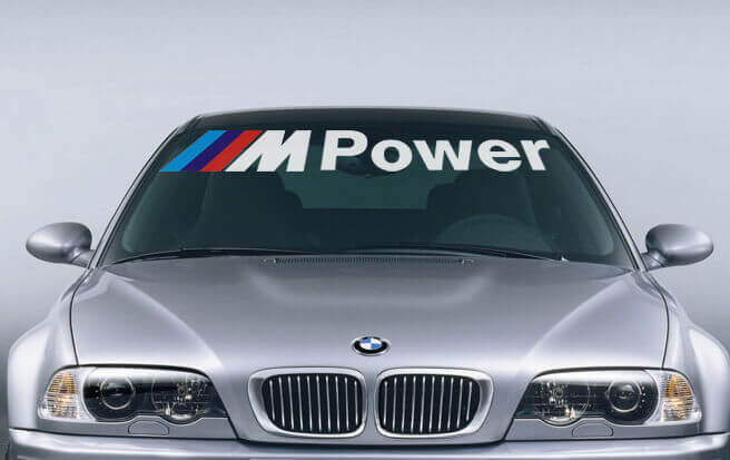 Bmw M Power M3 M5 M6 E36 E39 E46 E63 E90 Decal Sticker