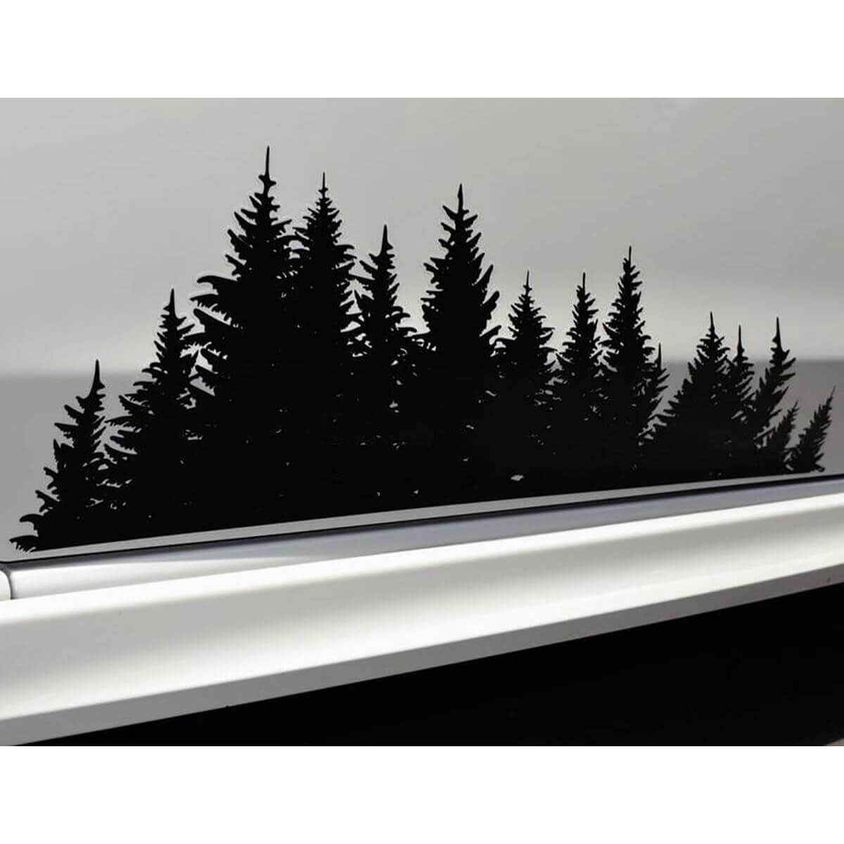 Forest Style Door Side Vinyl Decal Set for Subaru Crosstrek