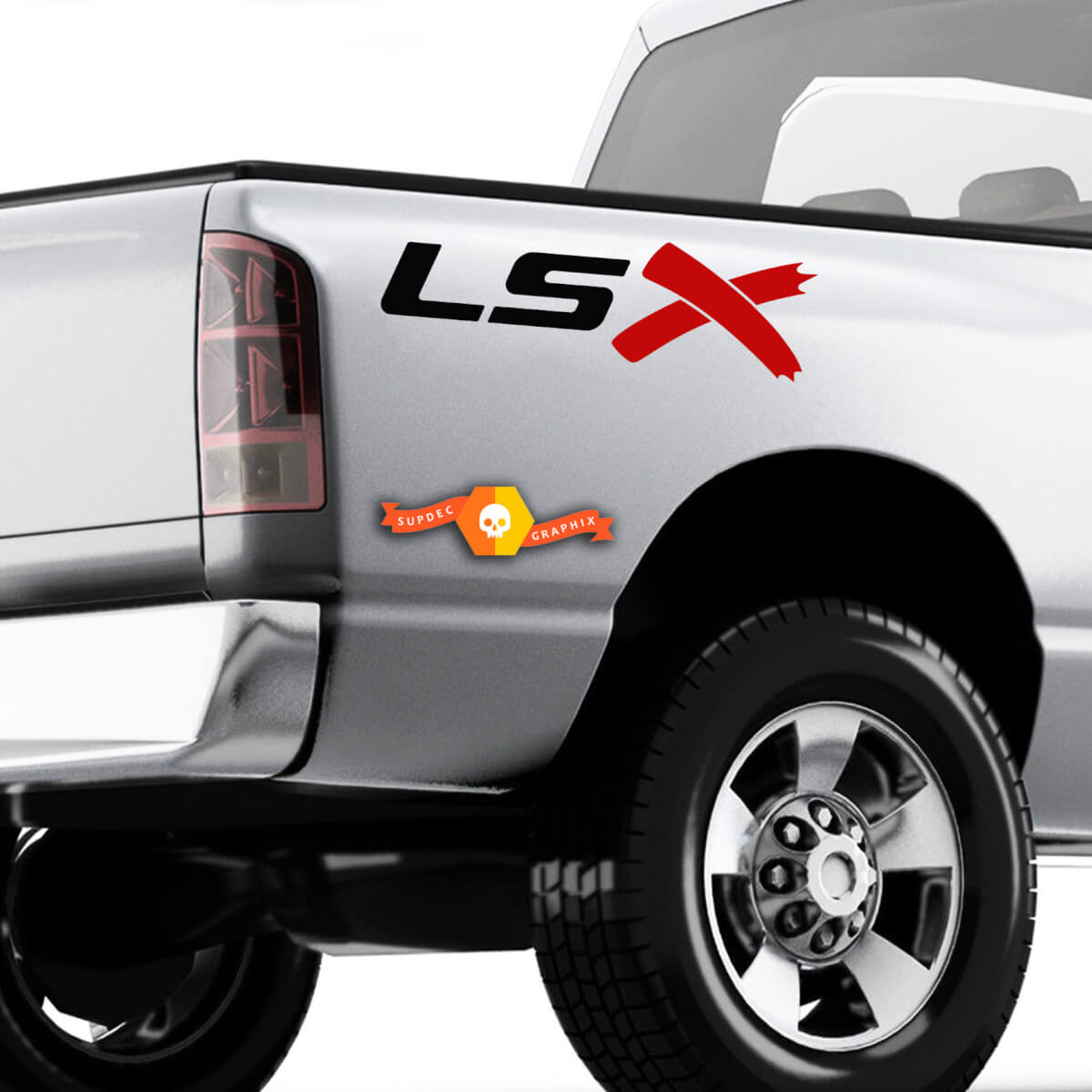 LSX Swapped Truck Bedside Decals Chevy Silverado C10 S10 Colorado