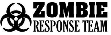 2 Zombie Response Team Tür JDM Set Vinyl Auto Apokalypse Aufkleber