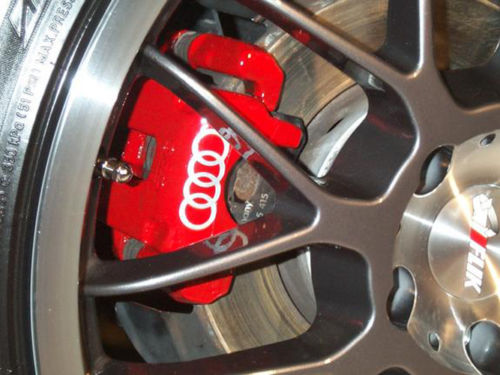 8 x AUDI Brake Caliper Calliper Decals Stickers A1 A2 A3 A4 A5 A