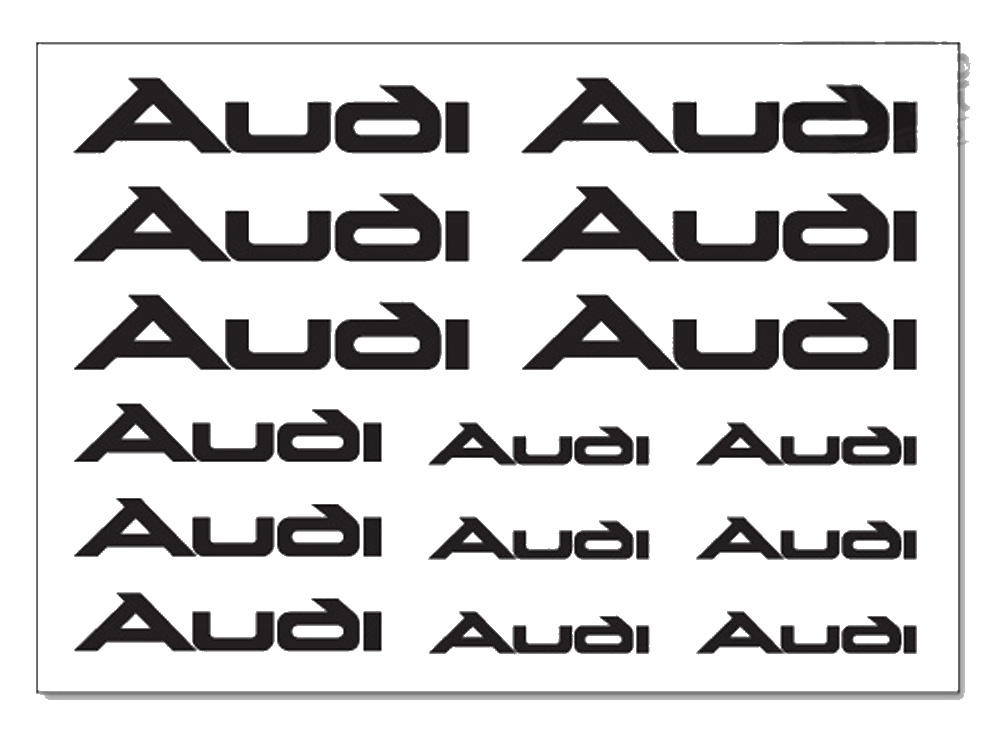 Stickers Audi Sport Wheels Mirrors Car Stickers A3 A4 A5 A6 Q3 Q5 Tt Sline