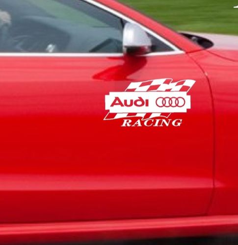 2 POWERED BY AUDI A3 A4 A6 A8 RS3 RS4 stickers decals