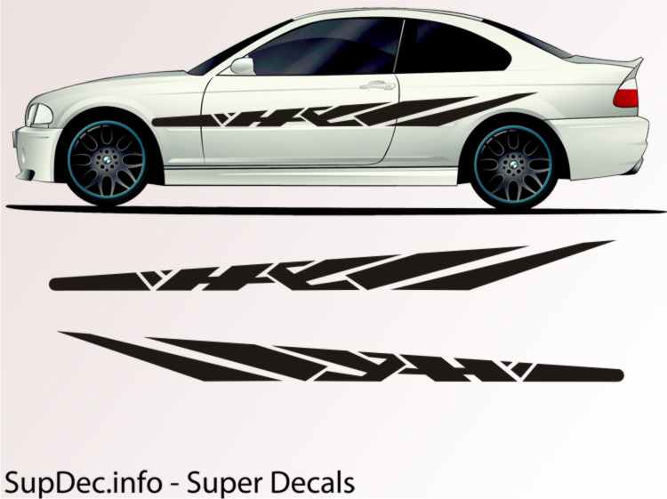 Vinyl Auto Body Graphics EXTERIOR OUTSIDE Decal sticker B703