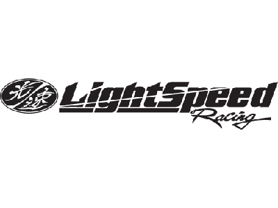 Etiqueta engomada de la calcomanía de carreras de lightspeed