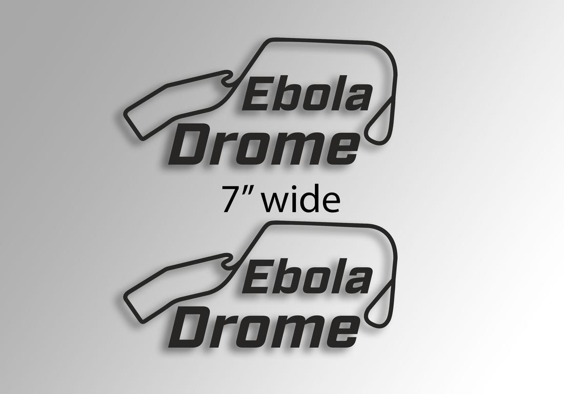 Eboladrome The Grand Tour jeremy clarkson james may and richard hammond new show logo window side decal sticker vinyl