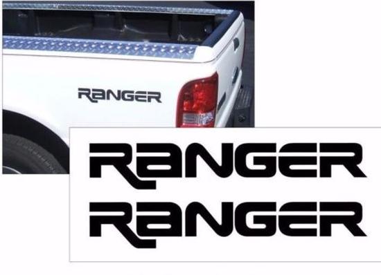 White Ford Ranger T-Shirt Sticker