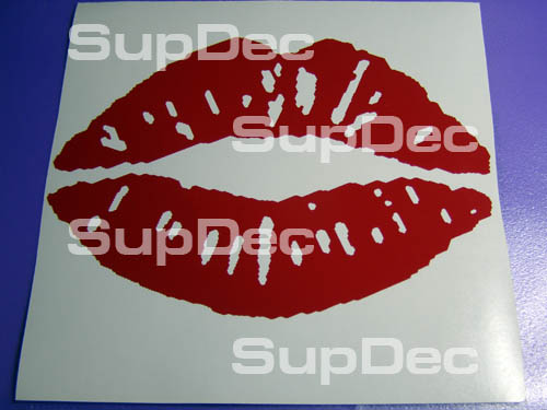 Lips Love Kissing Kissing Pucker Sexy Hot Decal Sticker Vinyl