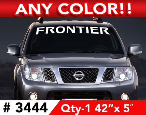 Nissan Frontier Windshield Decal Sticker 42 