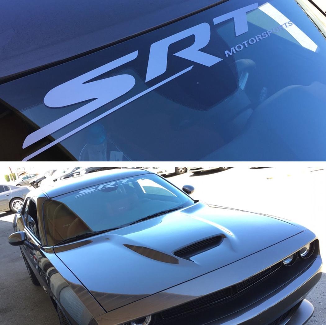 Product SRT Motorsports 30 Windshield  Banner  Vinyl Decal  