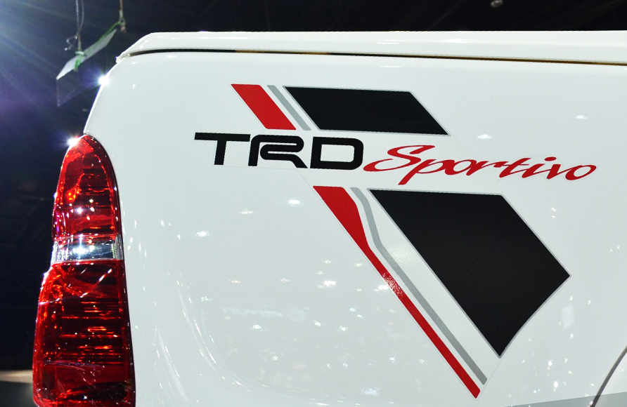 Product: REAR STICKER "TRD SPORTIVO" DECAL FOR TOYOTA ...