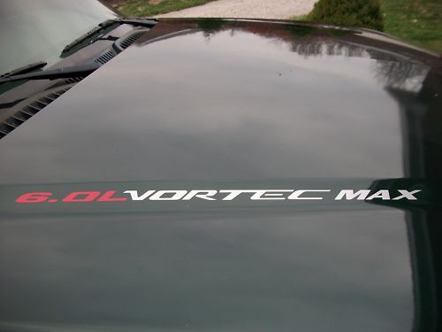 2 VORTEC MAX 6.0L Chevy Silverado GMC Sierra HD SS Decal