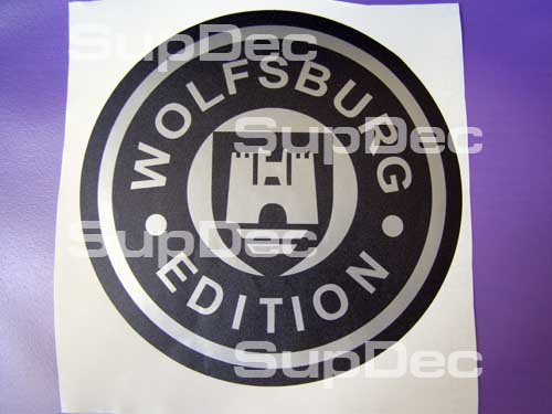 Wolfsburg VW Pegatinas Etiqueta de la ventana de la ventana del parachoques
