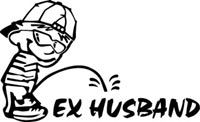 Pisse auf Ex-Ehemann