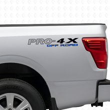 PRO-4X Off Road Side Vinyl Decals Pair for Nissan Titan_2