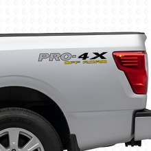 PRO-4X Off Road Side Vinyl Decals Pair for Nissan Titan_4
