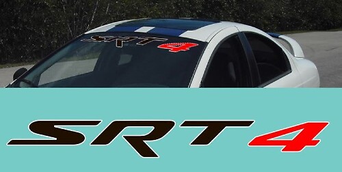 SRT4 SRT8 Windshield Decal Stickers #3 for Dodge Challenger