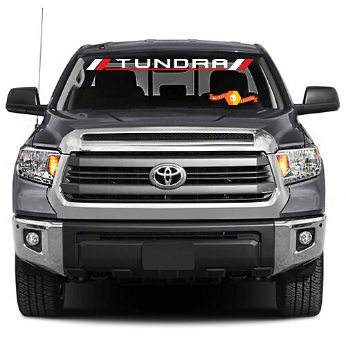 Toyota Windshield Tundra Racing Development Decal Sticker Vinyl