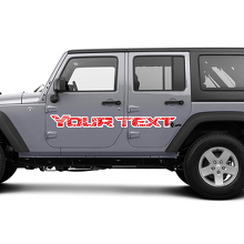 Blackout Contour Map Door Style Graphics Vinyl Wrap Sticker Decal 2 Colors 2