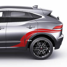 Jaguar E-Pace Rear Wheel Arc Graphics decal Logo sticker 3