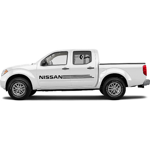 Triple Side Stripes Vinyl Decal Kit for Nissan Titan