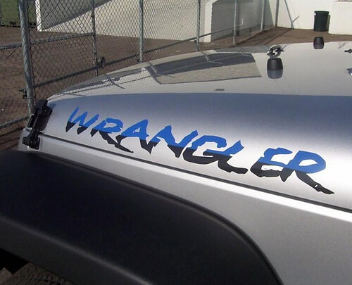 Vinyl Sticker Decals for Jeep Wrangler YK JK XJ