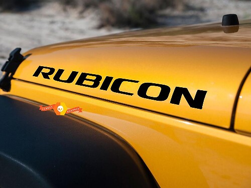 Rubicon Hood Sticker Decal for Jeep Wrangler JK