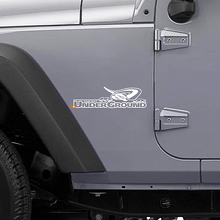 Underground Custom Side Vinyl Decal for Jeep Wrangler_2