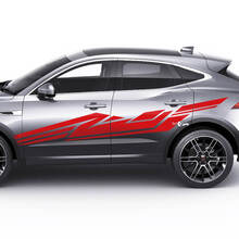 Jaguar E-Pace Side Doors Graphics Geometrical Style decal sticker 3