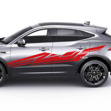 Jaguar E-Pace Side Doors Graphics Geometrical Style decal sticker 3