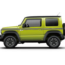 Suzuki JIMNY Side graphics Doors decal Logo Lines sticker 3 2