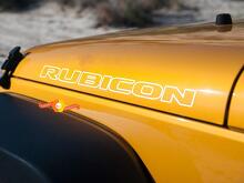 Rubicon Hood Circuit Vinyl Sticker Any Colors for Jeep CJ TJ YK JK XJ 2