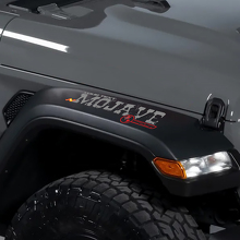 Mojave Style Fender Vinyl Decal for Jeep Wrangler Rubicon _2